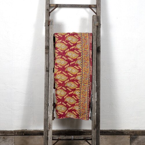 Kantha Throw